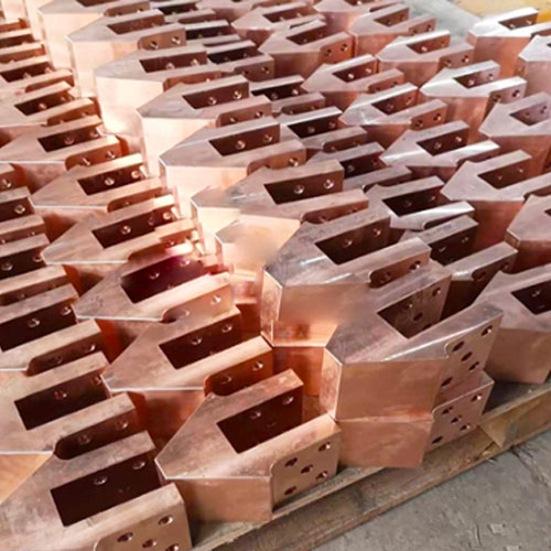 Conductive V-shaped holder